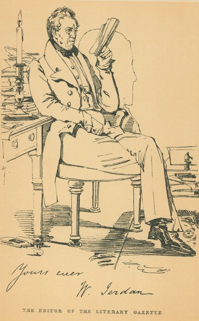William Jerdan by Daniel Maclise